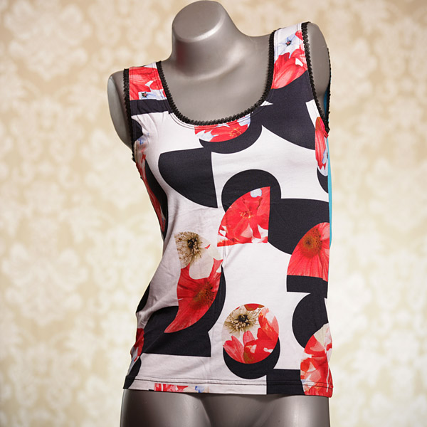  preiswertes handgemachtes schönes Top - Unterhemd aus Baumwolle für Damen thumbnail