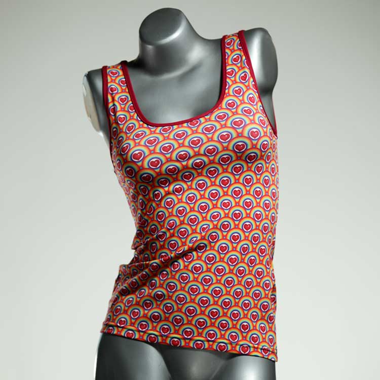 ökologische farbige attraktive preiswerte Top aus Baumwolle, Unterhemd für Damen thumbnail